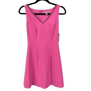 NWT Lilly Pulitzer Sleeveless Monica Dress Sunkissed Pink Womens 0